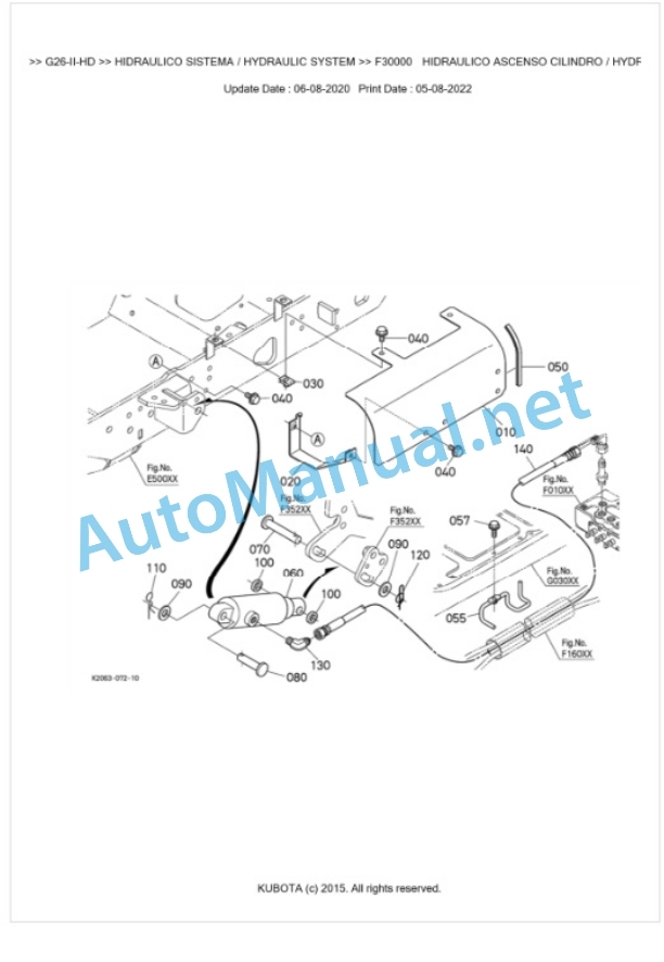 Kubota G26-II-HD Parts Manual PDF BKIDK5043 5 Kubota G26-II-HD Parts Manual PDF BKIDK5043-5