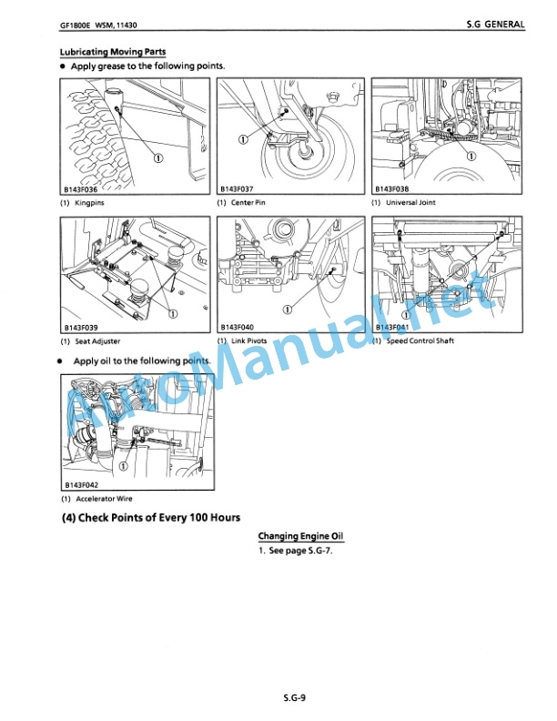 Kubota GF1800, GF1800E Workshop Manual PDF-2