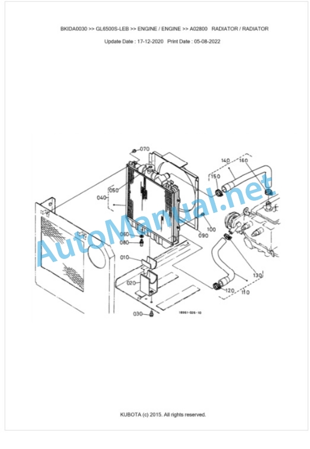 Kubota GL6500S-LEB Parts Manual PDF BKIDA0030 5 Kubota GL6500S-LEB Parts Manual PDF BKIDA0030-5