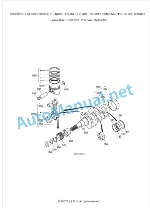 Kubota GL7000-STD(60Hz) Parts Manual PDF BKIDK0615 2 Kubota GL7000-STD(60Hz) Parts Manual PDF BKIDK0615-2