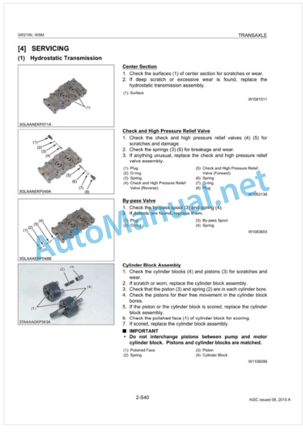 Kubota GR2100 Workshop Manual PDF 4 Kubota GR2100 Workshop Manual PDF-4