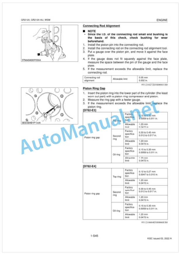 Kubota GR2120, GR2120-AU Workshop Manual PDF 3 Kubota GR2120, GR2120-AU Workshop Manual PDF-3