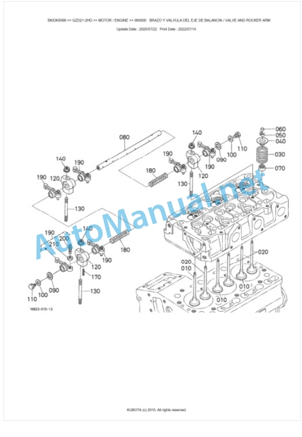 Kubota GZD21-2HD Parts Manual PDF BKIDK5099 2 Kubota GZD21-2HD Parts Manual PDF BKIDK5099-2