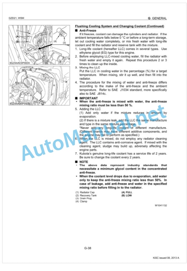 Kubota GZD21 Workshop Manual PDF 2 Kubota GZD21 Workshop Manual PDF-2