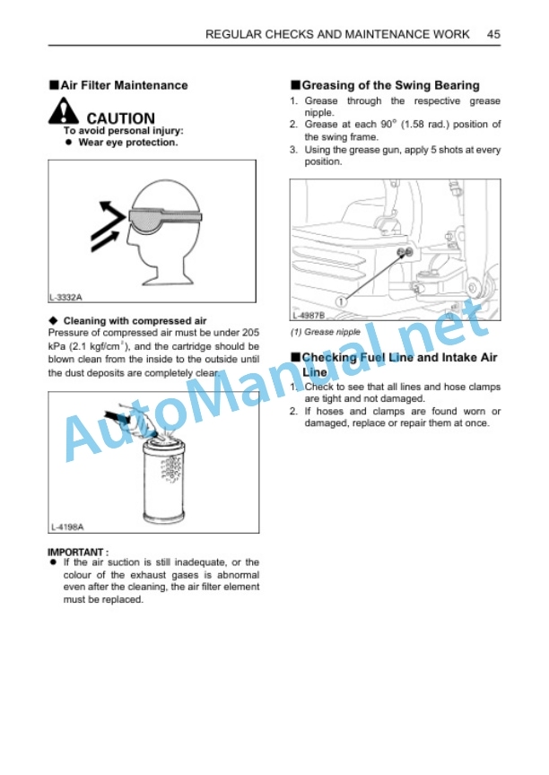 Kubota K008-3 Excacator Operators Manual PDF 5 Kubota K008-3 Excacator Operators Manual PDF - Image 5