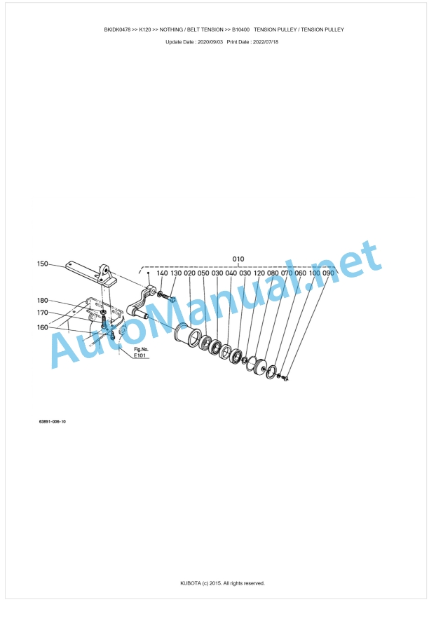 Kubota K120 Parts Manual PDF BKIDK0478 1 Kubota K120 Parts Manual PDF BKIDK0478