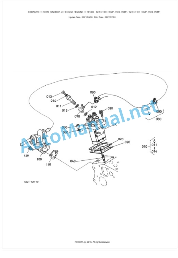 Kubota KC120 Parts Manual PDF BKIDA5223 2 Kubota KC120 Parts Manual PDF BKIDA5223-2