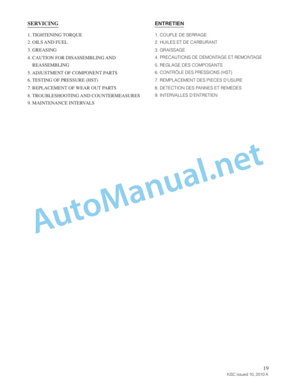 Kubota KC120HC Dumper Workshop Manual PDF 3 Kubota KC120HC Dumper Workshop Manual PDF-3