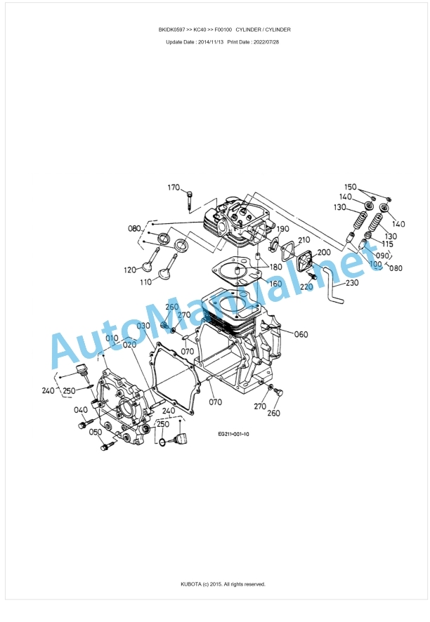 Kubota KC40 Parts Manual PDF BKIDK0597 1 Kubota KC40 Parts Manual PDF BKIDK0597