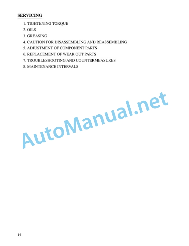 Kubota KC70 Dumper Workshop Manual PDF 3 Kubota KC70 Dumper Workshop Manual PDF-3