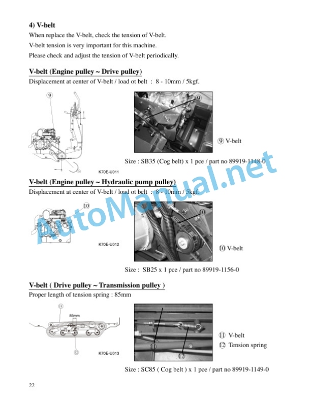 Kubota KC70 Dumper Workshop Manual PDF 4 Kubota KC70 Dumper Workshop Manual PDF-4