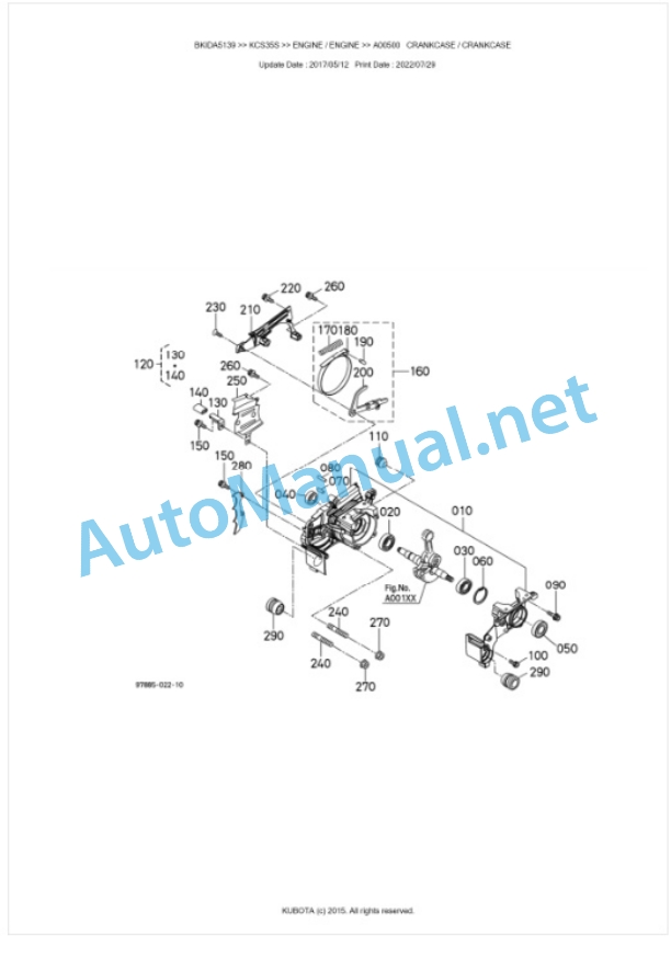Kubota KCS35S Parts Manual PDF BKIDA5139 2 Kubota KCS35S Parts Manual PDF BKIDA5139-2
