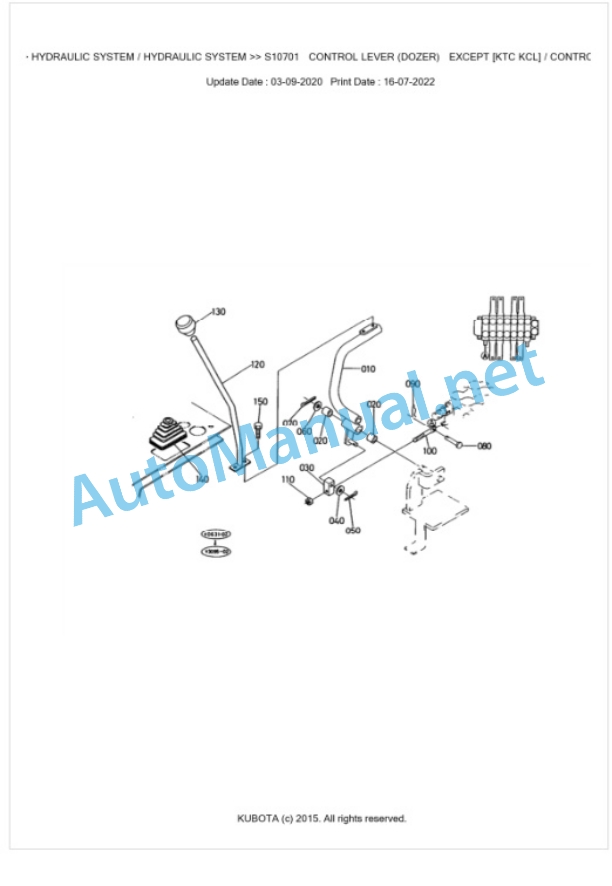 Kubota KH-191EXP. Parts Manual PDF BKIDK0058 4 Kubota KH-191EXP. Parts Manual PDF BKIDK0058-4