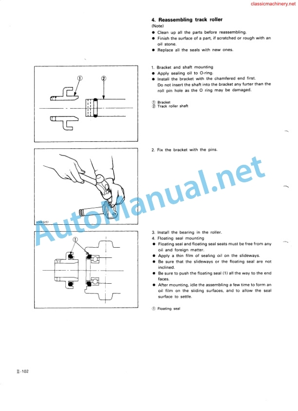Kubota KH-Series Excavator Workshop Manual PDF 3 Kubota KH-Series Excavator Workshop Manual PDF-3