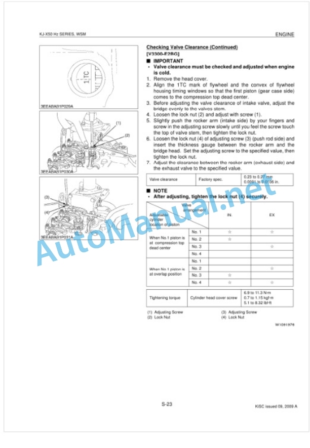 Kubota KJ-X 50 Heartz Series Diesel Engine Workshop Manual PDF 3 Kubota KJ-X 50 Heartz Series Diesel Engine Workshop Manual PDF-3