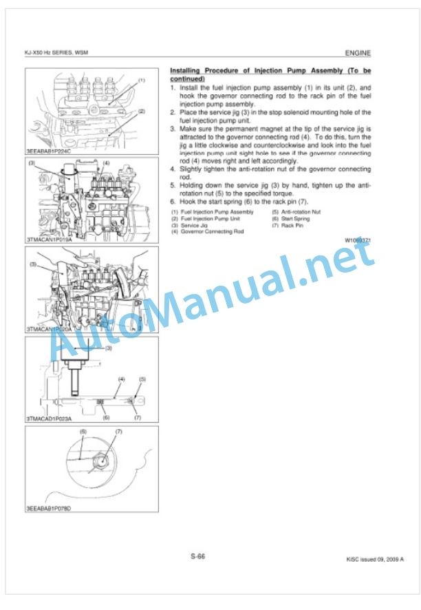 Kubota KJ-X 50 Heartz Series Diesel Engine Workshop Manual PDF 4 Kubota KJ-X 50 Heartz Series Diesel Engine Workshop Manual PDF-4