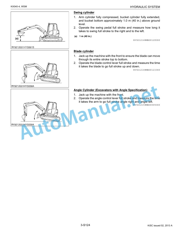 Kubota KX040-4 Excavator Workshop Manual PDF-4