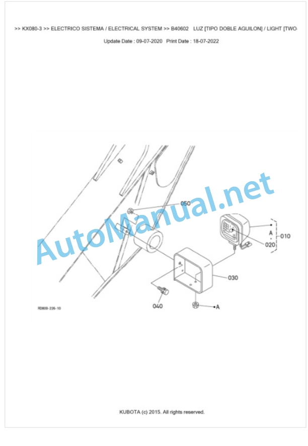 Kubota KX080-3 Parts Manual PDF BIKIDK0643 2 Kubota KX080-3 Parts Manual PDF BIKIDK0643-2
