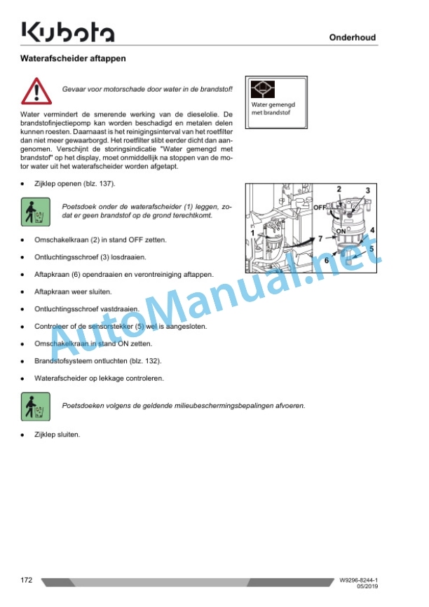 Kubota KX080-4a2 Excavator Operators Manual PDF 5 Kubota KX080-4a2 Excavator Operators Manual PDF - Image 5