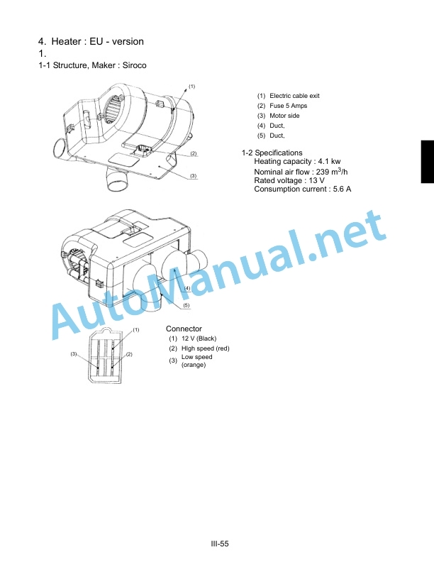 Kubota KX36-3, KX41-3S, KX41-3V Mechanism Chapter Excavator Workshop Manual PDF 4 Kubota KX36-3, KX41-3S, KX41-3V Mechanism Chapter Excavator Workshop Manual PDF-4