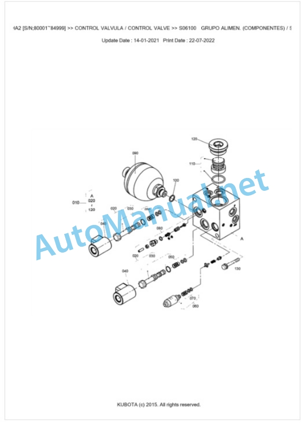 Kubota KX91-3ALPHA2 Parts Manual PDF BKIDA0406 3 Kubota KX91-3ALPHA2 Parts Manual PDF BKIDA0406-3