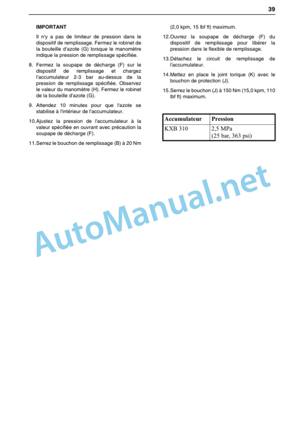 Kubota KXB310Q Hydraulic Demolition Hammers Operators Manual PDF 4 Kubota KXB310Q Hydraulic Demolition Hammers Operators Manual PDF-4