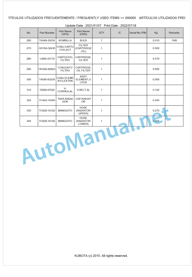 Kubota L1-382DT-EC Parts Manual PDF BKIDK5459 1 Kubota L1-382DT-EC Parts Manual PDF BKIDK5459