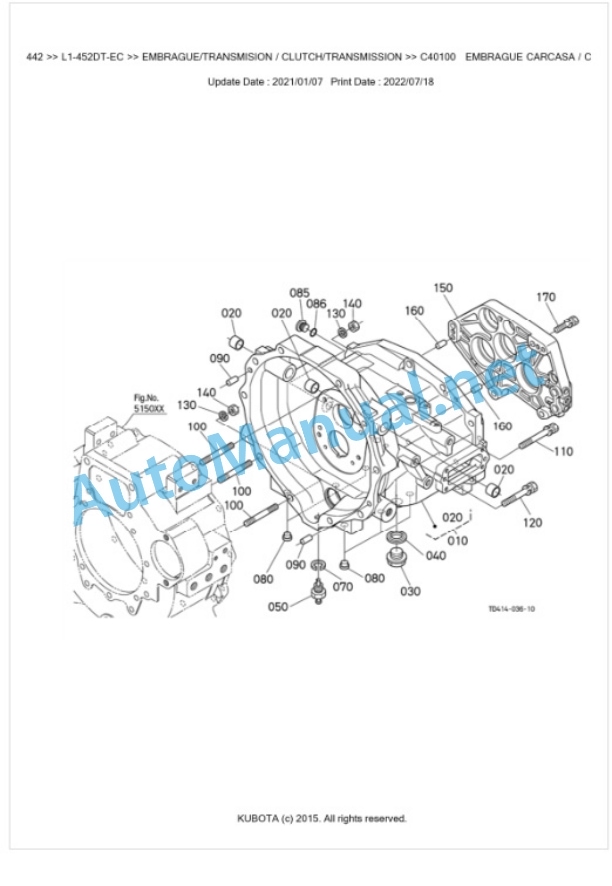 Kubota L1-452DT-EC, L2-452DT-EC Parts Manual PDF BKIDK5442 3 Kubota L1-452DT-EC, L2-452DT-EC Parts Manual PDF BKIDK5442-3