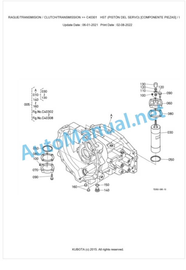 Kubota L1-552HST Parts Manual PDF BKIDK5447 3 Kubota L1-552HST Parts Manual PDF BKIDK5447-3