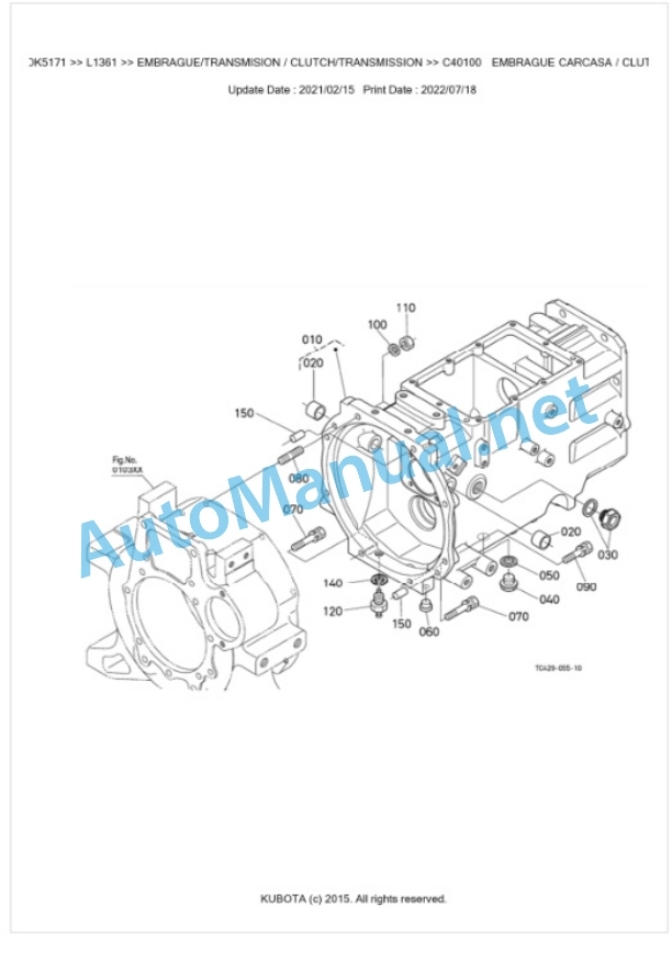 Kubota L1361 Parts Manual PDF BKIDK5171 3 Kubota L1361 Parts Manual PDF BKIDK5171-3