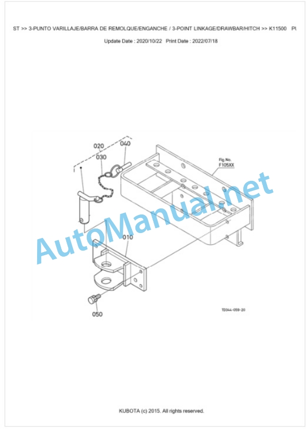 Kubota L1421HST Parts Manual PDF BKIDK5274 5 Kubota L1421HST Parts Manual PDF BKIDK5274-5