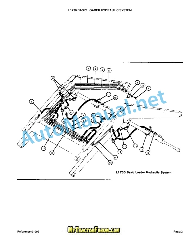 Kubota L1730 Backhoe Parts Manual PDF 2 Kubota L1730 Backhoe Parts Manual PDF - Image 2