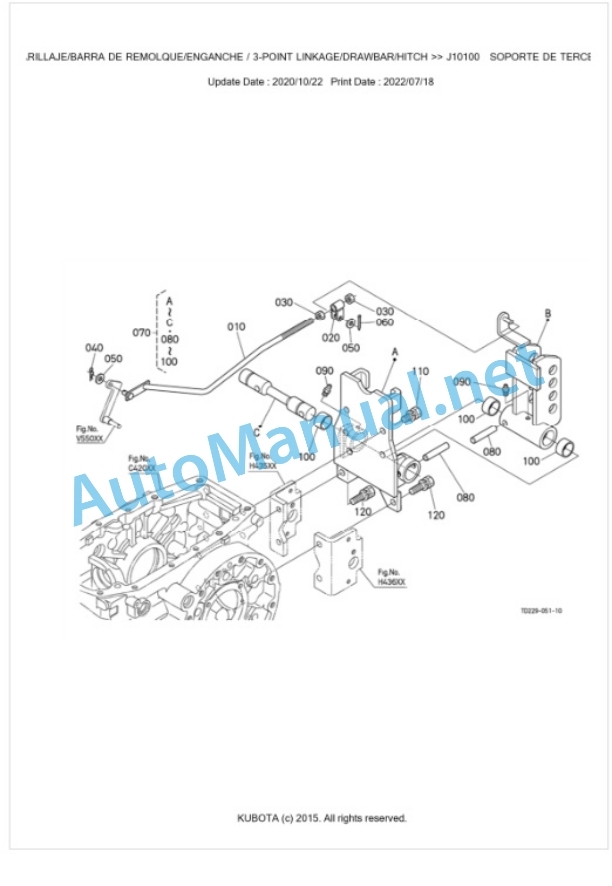Kubota L2351DT Parts Manual PDF BKIDK5382 5 Kubota L2351DT Parts Manual PDF BKIDK5382-5
