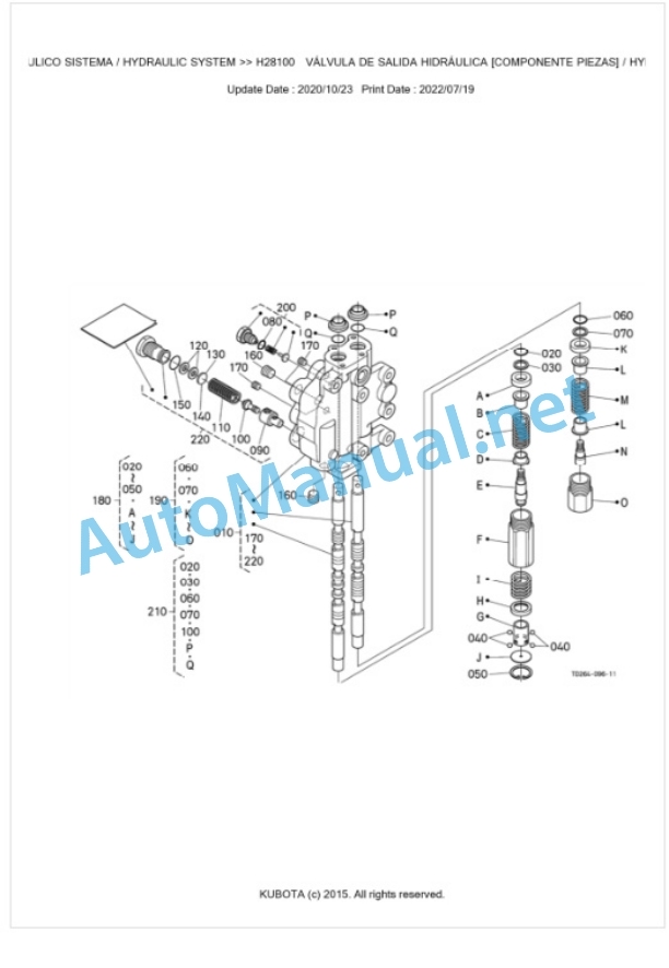 Kubota L2421DT-C Parts Manual PDF BKIDK5264 4 Kubota L2421DT-C Parts Manual PDF BKIDK5264-4