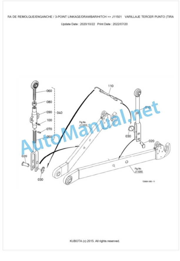 Kubota L2501DT Parts Manual PDF BKIDK5271 5 Kubota L2501DT Parts Manual PDF BKIDK5271-5