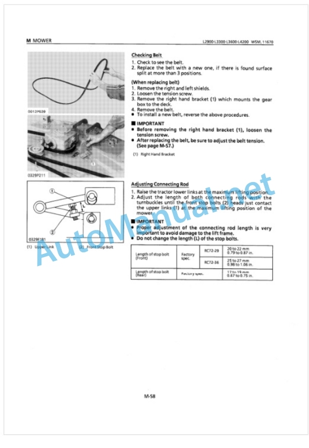 Kubota L2900, L33300, L3600, L4200 Workshop Manual PDF 4 Kubota L2900, L33300, L3600, L4200 Workshop Manual PDF-4