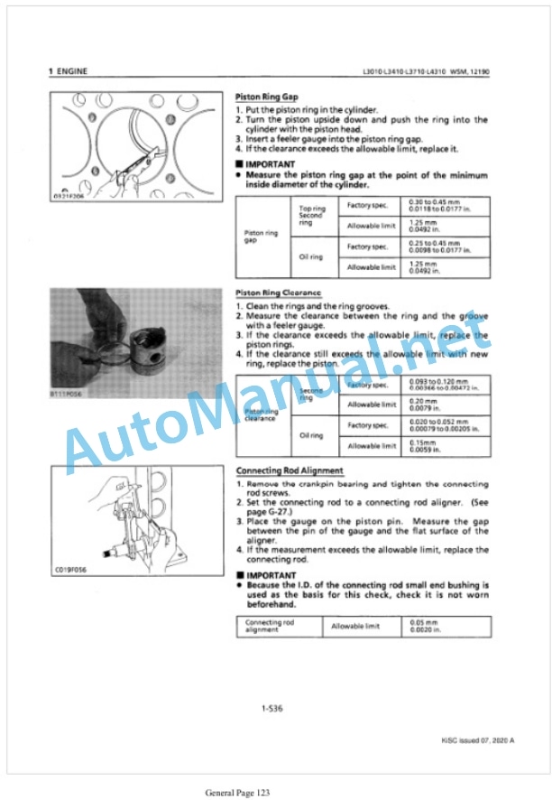 Kubota L3010, L3410, L3710, L4310 Tractor Workshop Manual PDF 2 Kubota L3010, L3410, L3710, L4310 Tractor Workshop Manual PDF-2