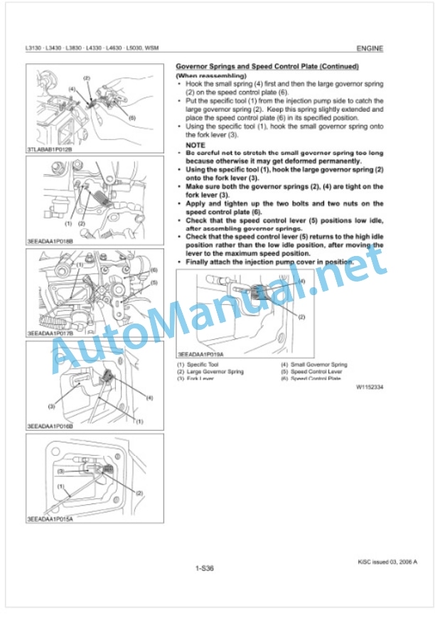 Kubota L3130, L3430, L3830, L4330, L4630, L5030 Tractor Workshop Manual PDF 2 Kubota L3130, L3430, L3830, L4330, L4630, L5030 Tractor Workshop Manual PDF-2