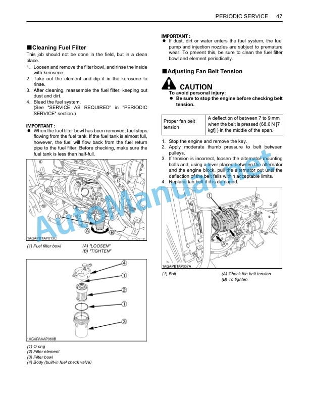 Kubota L3200, L3800 Tractor Operators Manual PDF-5