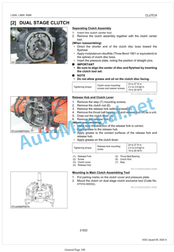 Kubota L3200, L3800 Tractor Workshop Manual PDF 3 Kubota L3200, L3800 Tractor Workshop Manual PDF-3