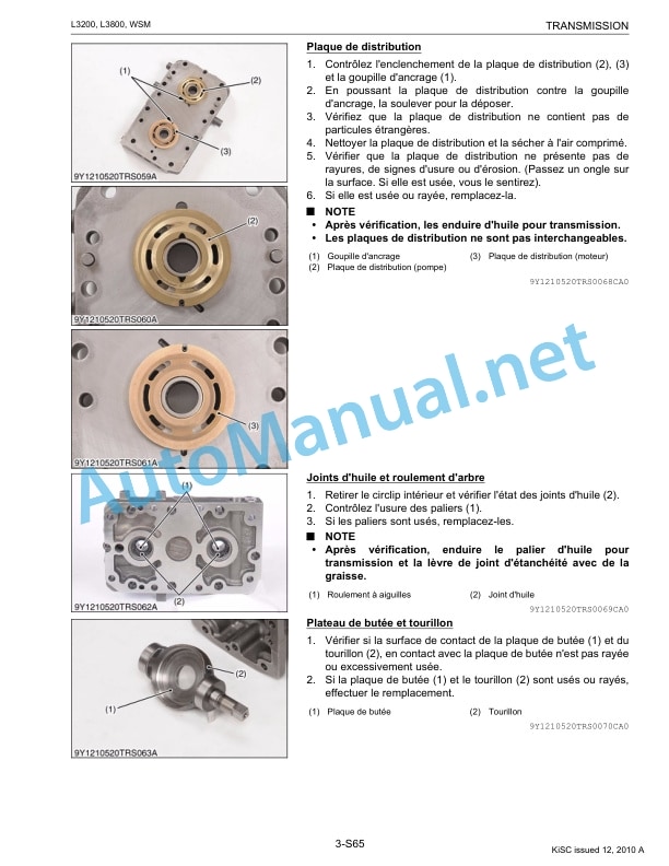 Kubota L3200, L3800 Tractor Workshop Manual PDF FR 4 Kubota L3200, L3800 Tractor Workshop Manual PDF FR - Image 4