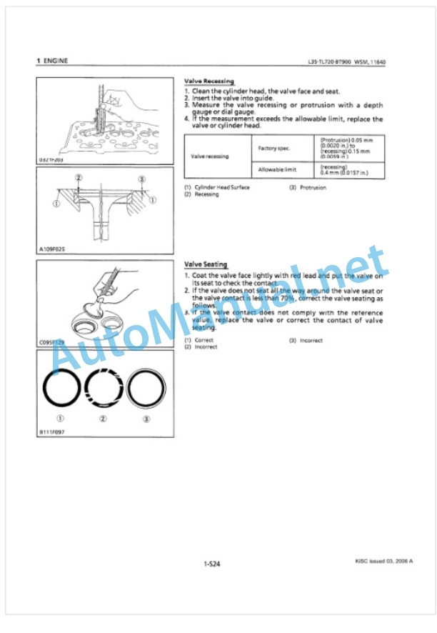 Kubota L35, TL720, BT900 Tractor, Front Loader, Backhoe Workshop Manual PDF-2