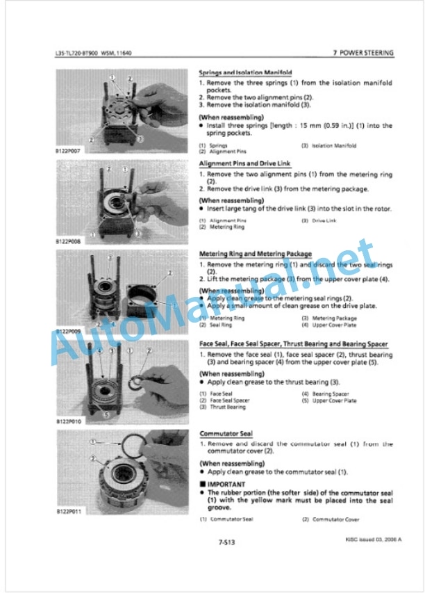 Kubota L35, TL720, BT900 Tractor, Front Loader, Backhoe Workshop Manual PDF-4