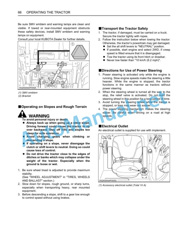 Kubota L3560, L4060, L4760, L5060, L5460, L6060 Tractor Operators Manual PDF 4 Kubota L3560, L4060, L4760, L5060, L5460, L6060 Tractor Operators Manual PDF-4