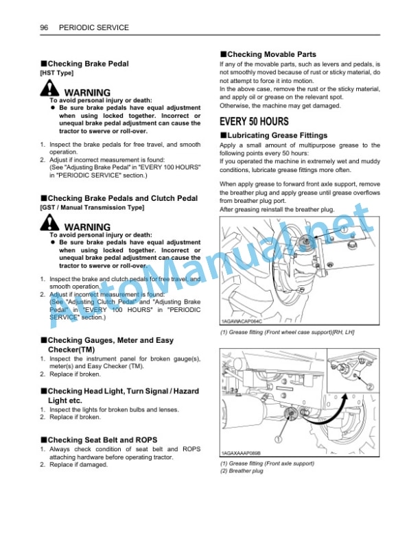 Kubota L3560, L4060, L4760, L5060, L5460, L6060 Tractor Operators Manual PDF 5 Kubota L3560, L4060, L4760, L5060, L5460, L6060 Tractor Operators Manual PDF-5
