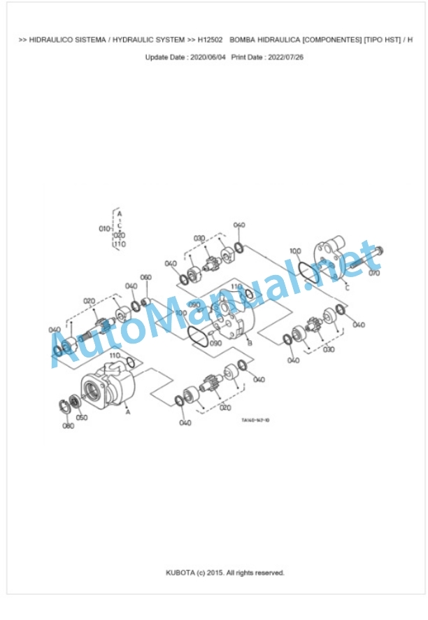 Kubota L3600-C, L4200-C Parts Manual PDF BKIDK0097 4 Kubota L3600-C, L4200-C Parts Manual PDF BKIDK0097-4