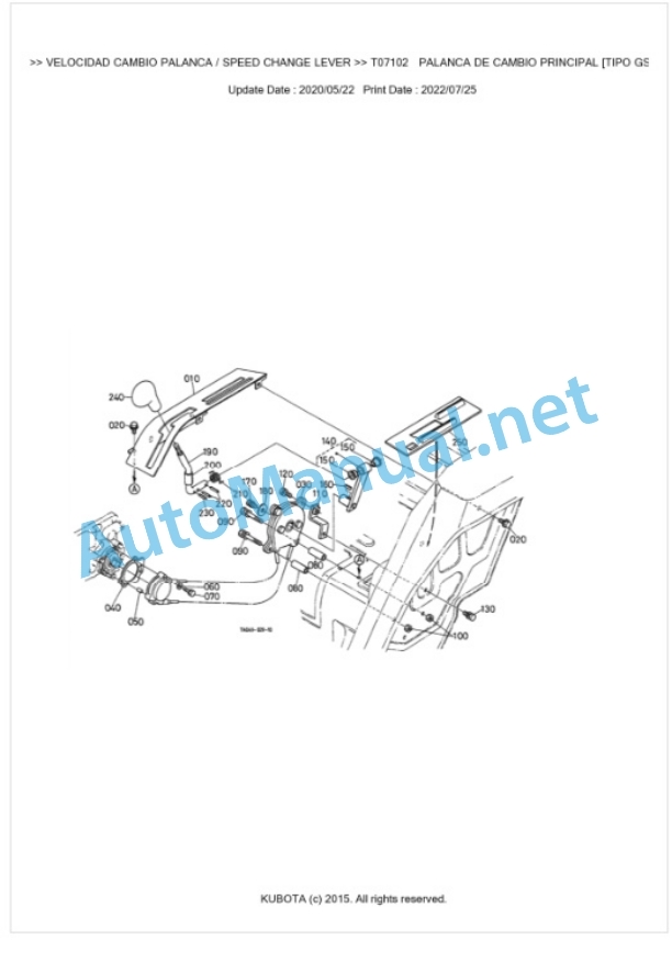 Kubota L3600, L4200 (Old Model) Parts Manual PDF BKIDK0127 3 Kubota L3600, L4200 (Old Model) Parts Manual PDF BKIDK0127-3