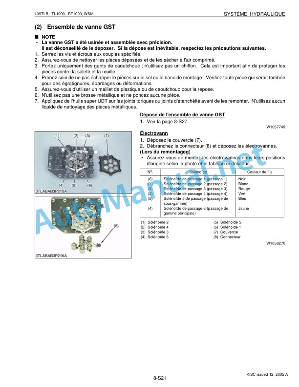 Kubota L39, TL1000, BT1000 Tractor, Loader, Backhoe Workshop Manual PDF FR 4 Kubota L39, TL1000, BT1000 Tractor, Loader, Backhoe Workshop Manual PDF FR - Image 4