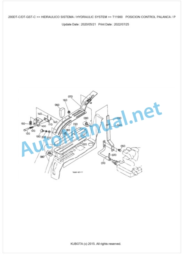 Kubota L4200-C (Old Model) Parts Manual PDF BKIDK0126 5 Kubota L4200-C (Old Model) Parts Manual PDF BKIDK0126-5