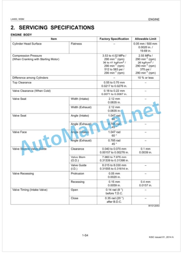 Kubota L4400 Tractor Workshop Manual PDF 2 Kubota L4400 Tractor Workshop Manual PDF-2